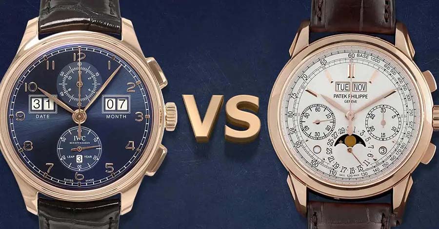 IWC VS Patek Philippe Replica