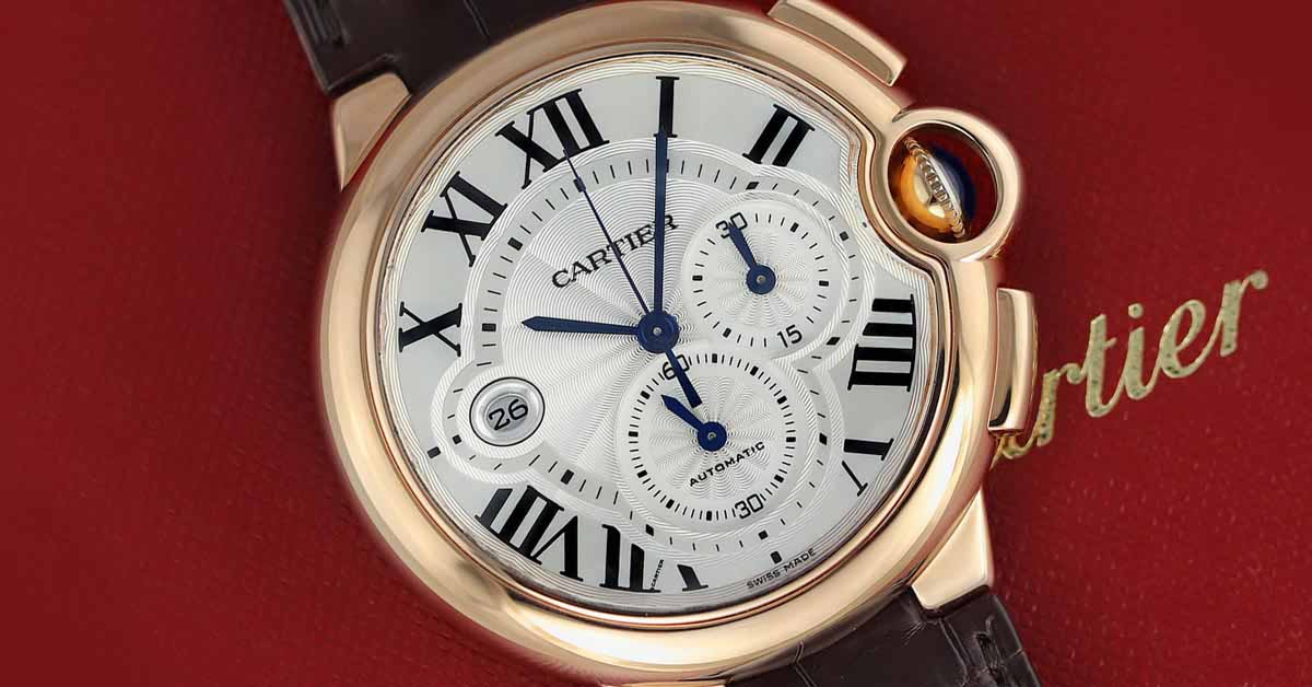 Replica Cartier Ballon Bleu Chronograph 44mm