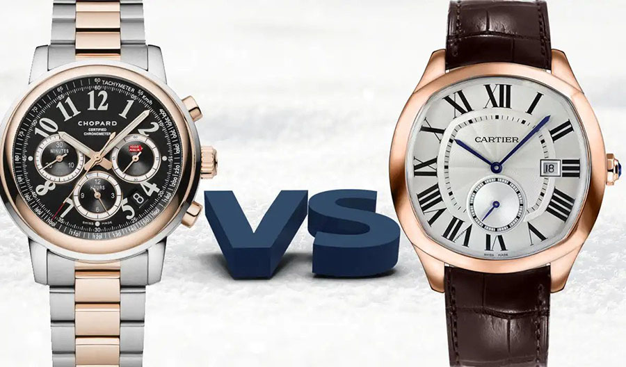 Chopard Replica Watches VS Fake Cartier